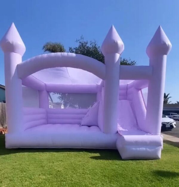 Bounce house combo slide