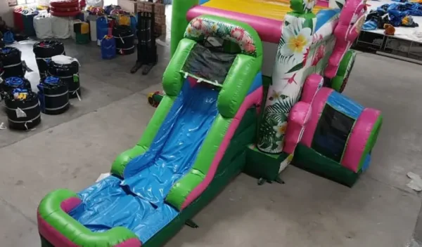 Flamingo Bounce House Combo w/ (Dry or Wet/Water Slide) - Image 5