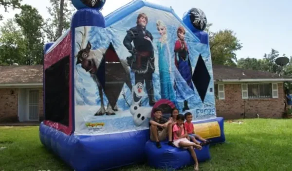 Frozen Bounce House Moonwalk - Image 2