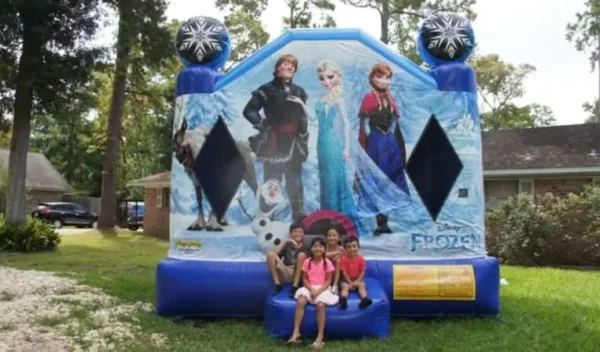 Frozen Bounce House Moonwalk - Image 3