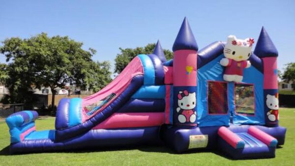 Hello Kitty Bounce House Combo Slide***