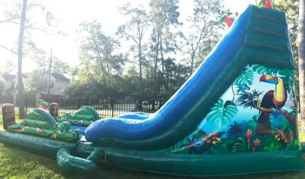 Tiki Falls Water Slide w/ Pool - Image 10
