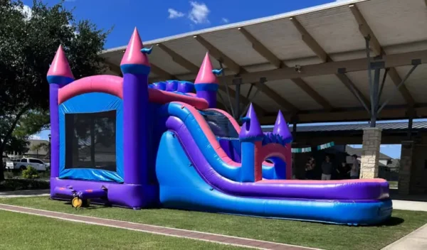 Mega Pink Bounce House Combo w/ (Dry or Wet/Water Slide) - Image 7