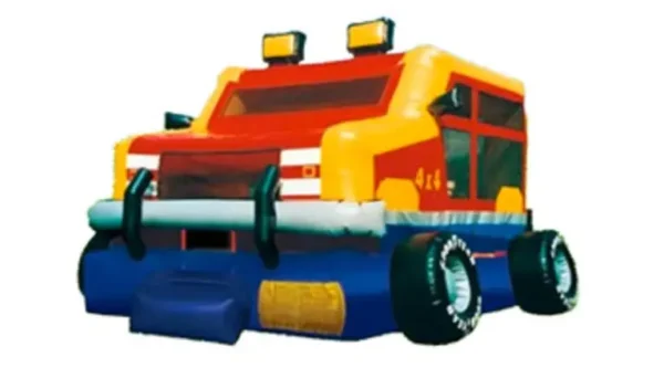 Monster Truck Bounce House Moonwalk