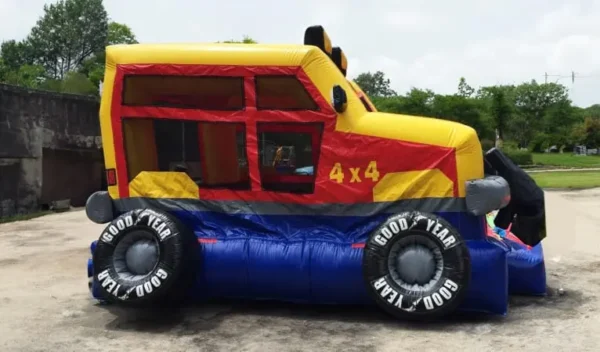 Monster Truck Bounce House Moonwalk - Image 5