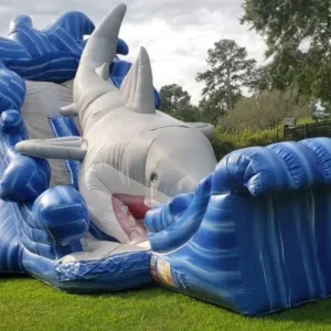 shark-themed-water-slide-inflatable-for-rent