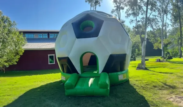 Soccer Bounce House Moonwalk - Image 3