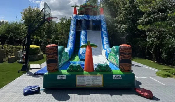 Tiki Falls Water Slide w/ Pool - Image 7